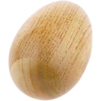 Instrumento Educativo Musical Infantil Hecho a Mano Agitador Huevo de Madera Sonajero